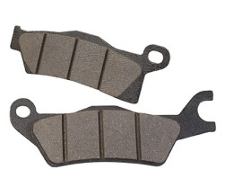 Organic brake pad kit - front and rear right