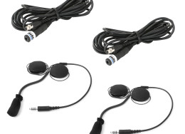 Rugged Radios helmet headset kit for rear passengers