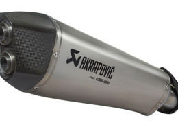 Akrapovic sport touring 3C silencer