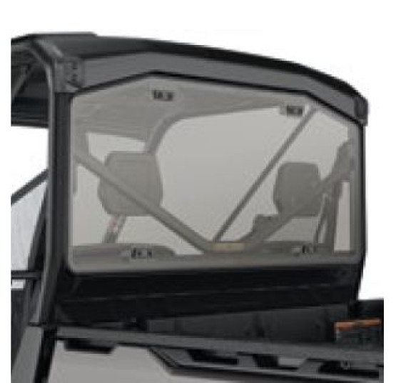 Rear polycarbonate window